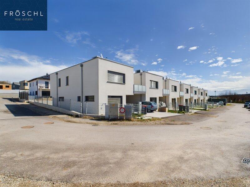 Straenansicht Reihenhuser In Kirchbergen 1 - 7
