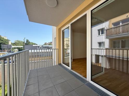 Erstbezug - 2 Zimmerwohnung I Nähe Donau I ca. 5,5m²  Balkon I Tiefgarage I Fußbodenheizung I Fernwärme