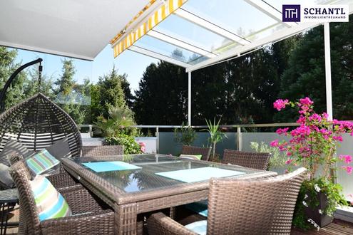Wunderschöne, elegante Terrassenwohnung mit Blick ins Grüne in einem kleinen feinem Wohnbauprojekt - mit NUR 4 Wohneinheiten - in 8073 Feldkirchen - mit 3D-RUNDGANG