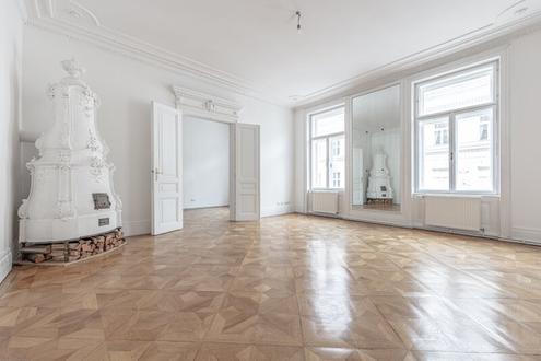 Wohn(t)raum nahe Votivkirche - 2 Stilaltbauwohnungen mit Verbindungspotenzial