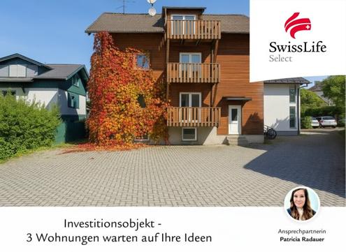 Gnstiger Einstieg fr Investoren - 3 Wohnungen in einem Haus mit Parkpltzen | Sanierungsobjekt