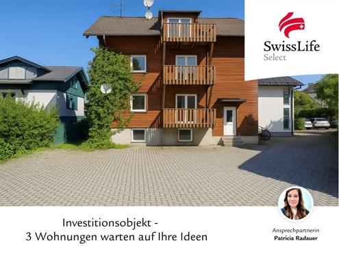 Gnstiger Einstieg fr Investoren - 3 Wohnungen in einem Haus mit Parkpltzen | Sanierungsobjekt