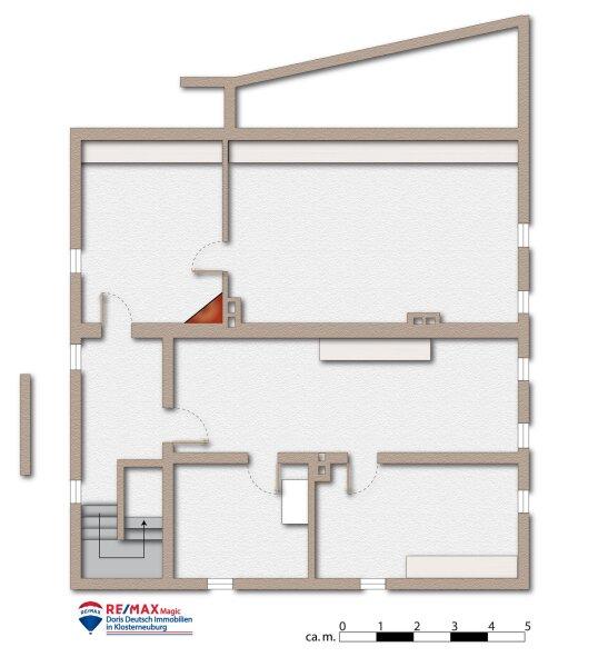 Grundriss Kellergeschoss mbliert