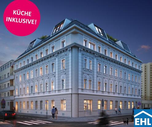 Moderne Wohnungen in revitalisiertem Altbauprojekt - jetzt inklusive Kche!