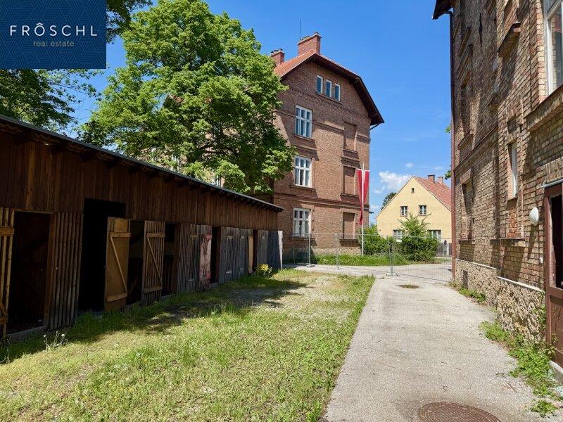 Ansicht Gartenseite - Objekt Werksgasse 10 u. 12
