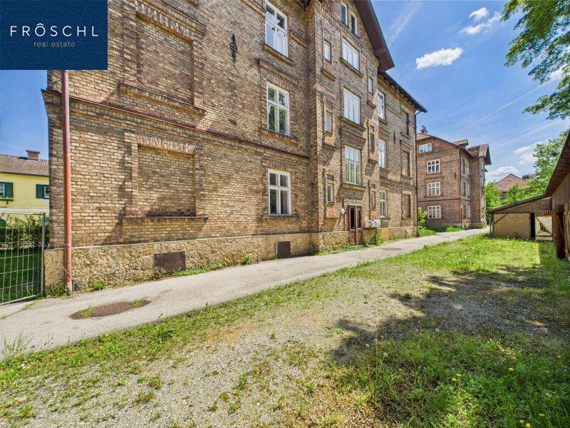 Ansicht Gartenseite - Objekt Werksgasse 10