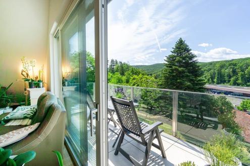 Stilvolle Dachgescho-Maisonettewohnung mit einzigartigem Naturpanorama