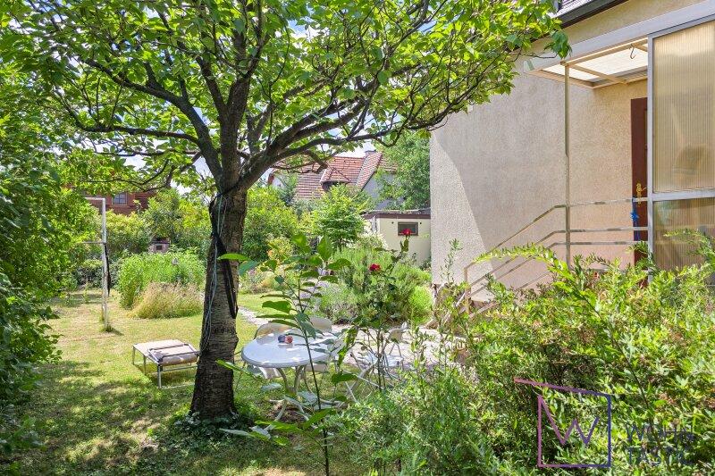 schattiger Gartenplatz