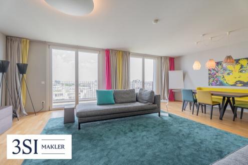 Lichtdurchflutete 3-Zimmer-Wohnung mit Weitblick ins Grüne - Komfort auf höchstem Niveau