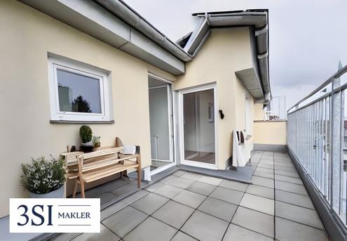 Dachgeschoßtraum mit Ostterrasse und gemütlicher Galerie