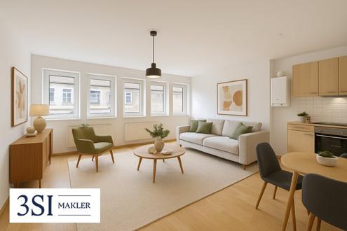 Dachgeschoß-Maisonette mit optimaler Aufteilung für viel Privatsphäre und großzügiger Ostterrasse