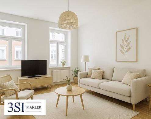 Lichtdurchflutete Wohnung mit durchdachter Aufteilung in wunderschön saniertem Haus