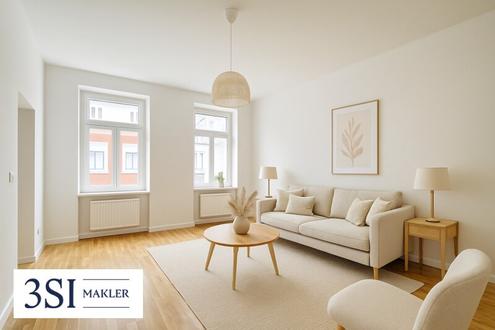 Helle 3-Zimmer-Wohnung in wunderschönem Altbau mit optimaler Aufteilung