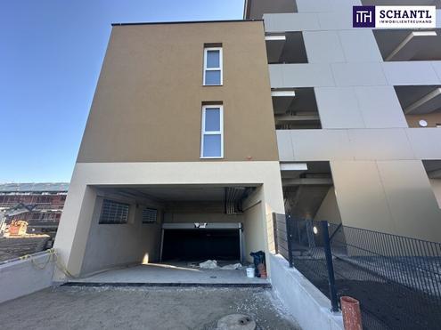 MODERNE Neubauwohnung mit Balkon im 1. Obergeschoss - Erstbezug mit exklusiver Ausstattung, Tischlerküche und Tiefgaragenplatz.