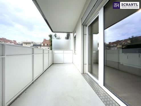 TRAUM LOGGIA: Feine, moderne GARCONNIERE in Graz Eggenberg! Blick in den traumhaft grünen Innenhof! TOP LAGE! Heizung inklusive! Ab August!