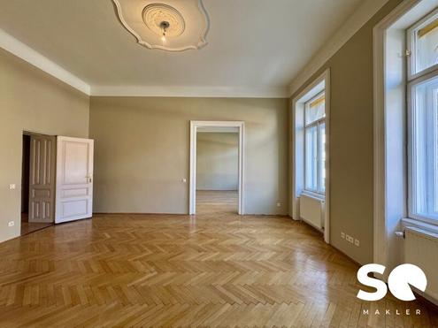 #SQ - 5-ZIMMER-ALTBAUWOHNUNG MIT BALKON IN TOPLAGE!