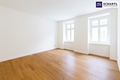 VERKAUFSSTART! Altbau-Charme trifft nachhaltigen Wohnkomfort: 3-Zimmer-Wohnung mit hochwertiger Ausstattung, Innenhofbalkon & Luftwärmepumpe- in einem generalsanierten Altbauhaus