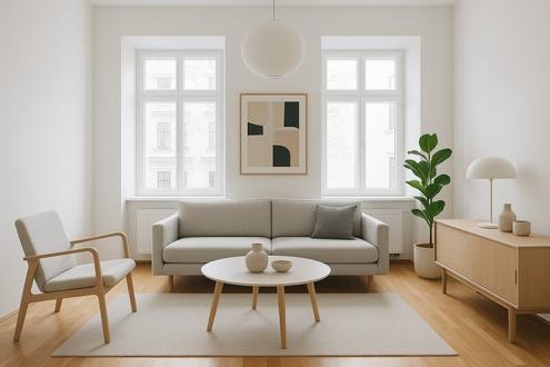 Wohnen im schönsten Altbauflair - 3 Zimmer mit Grünblick & Balkonoption