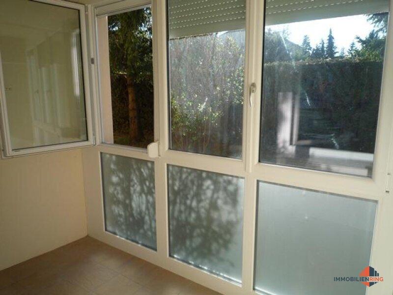 Loggia mit Gartenblick