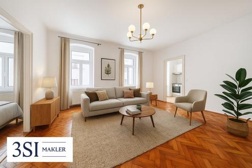 Eleganter Altbau mit moderner Ausstattung mitten im 2. Bezirk