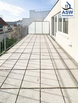 Schöne 3-Zimmer-Maisonettewohnung mit großer ca. 20m2 Dachterrasse -  befristet vermietet