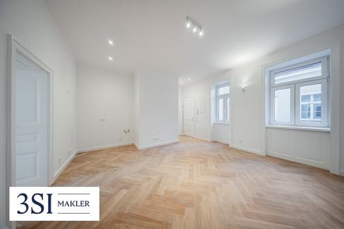 Kompakte Eleganz: Stilvoll sanierte Altbauwohnung in ruhiger Lage
