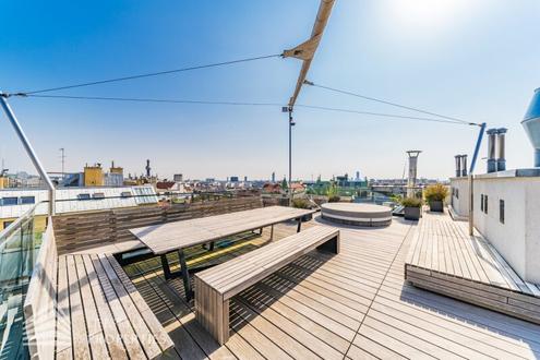 Exklusives 3-Zimmer Penthouse mit Whirlpool, Nhe Nudorfer Strae