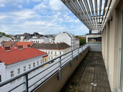 Thaliastrae - 2 Zimmer DG-Wohnung mit 16,37m2 Terrasse