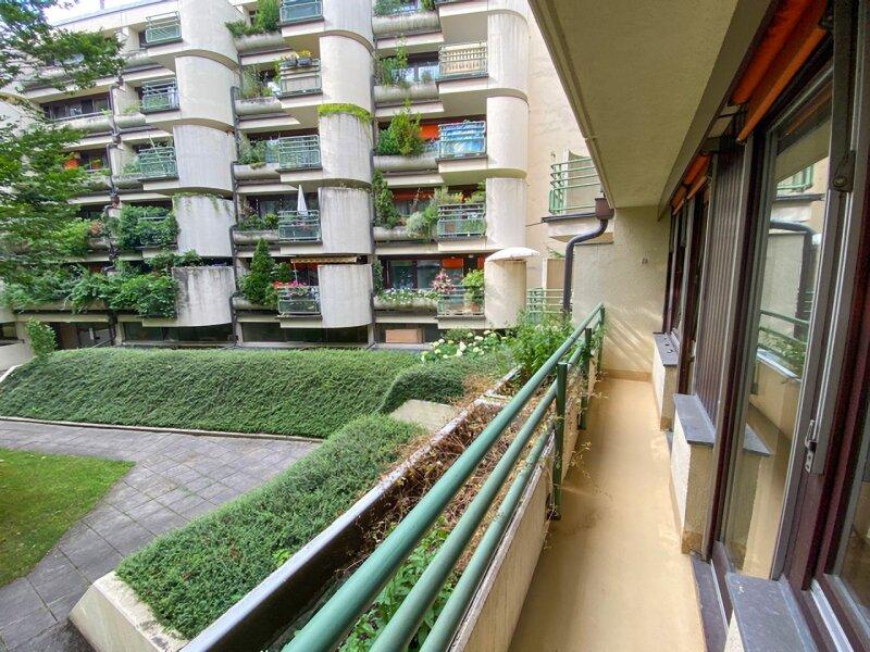 Balkon vor Zimmer 1 und 2
