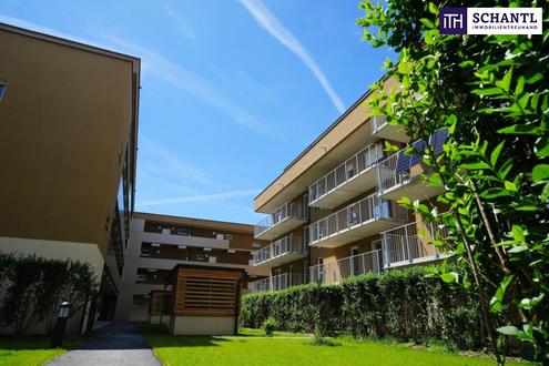 TOP-QUALITÄT & TOP-LEBENSGEFÜHL! Stilvoll leben, sonnig wohnen - großer Balkon mit süd/west Ausrichtung, Tiefgarage und VIELES mehr!