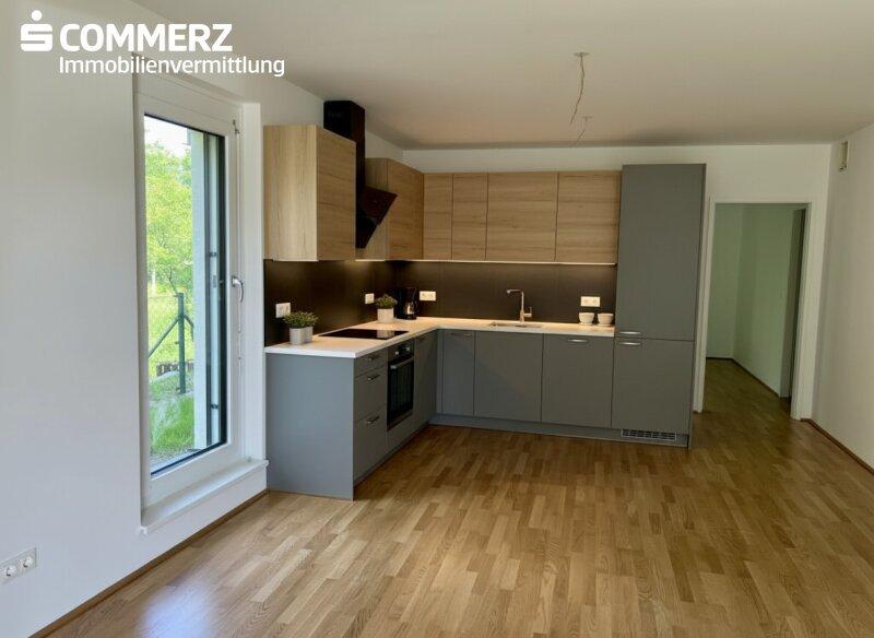 Beispiel-Einrichtung Wohnkche (KI-generiert)