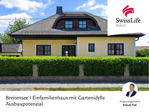 Breitensee | Ruhig gelegenes Einfamilienhaus mit Gartenidylle und Ausbaupotenzial