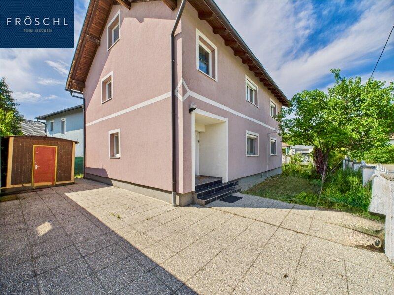 Ansicht Abstellplatz - Eingangsbereich