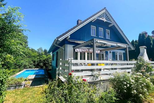 Familienidyll mit Praxisoption in Breitenfurt bei Wien: 6 Zimmer und Pool
