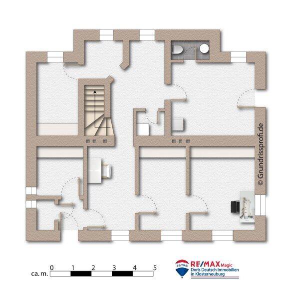 Grundriss Kellergeschoss mbliert
