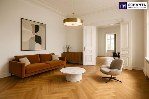 Stilvolles Wohnen in Bestlage - Erstbezug in Grinzing! Frisch saniertes Altbaujuwel + Tolle Lage und Anbindung + Perfekt aufgeteilte 3 Zimmer! Worauf warten Sie