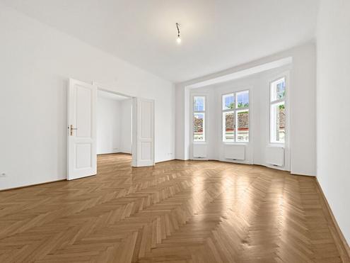 Top-sanierte Altbauwohnung in Oberdöbling