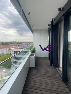 2 Zimmer Mietwohnung mit 22m² Balkon- DANUBE FLATS -06. Stockwerk-Exklusives Wohnen im höchsten Wohnturm Wiens!