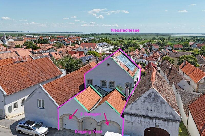 Liegenschaft westseitig