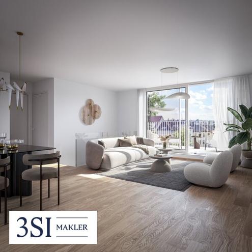 Moderne Mietwohnung Nhe Kutschkermarkt! 2-Zimmer-Erstbezug mit Balkon