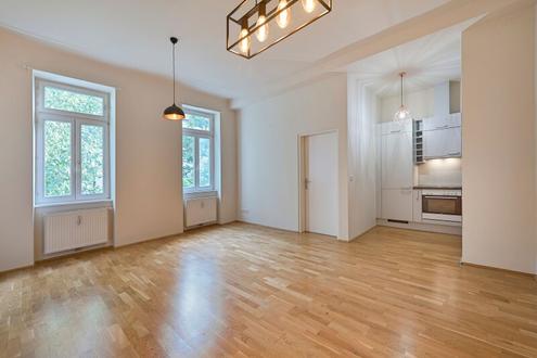 Urban JUNGLE: INNENHOFRUHELAGE mit schönem GRÜNBLICK - Balkonanbau möglich