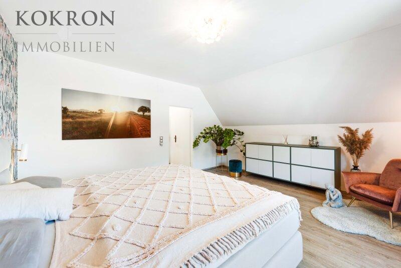 Zimmer 1 im Neubau Obergeschoss - aktuell Schlafzimmer