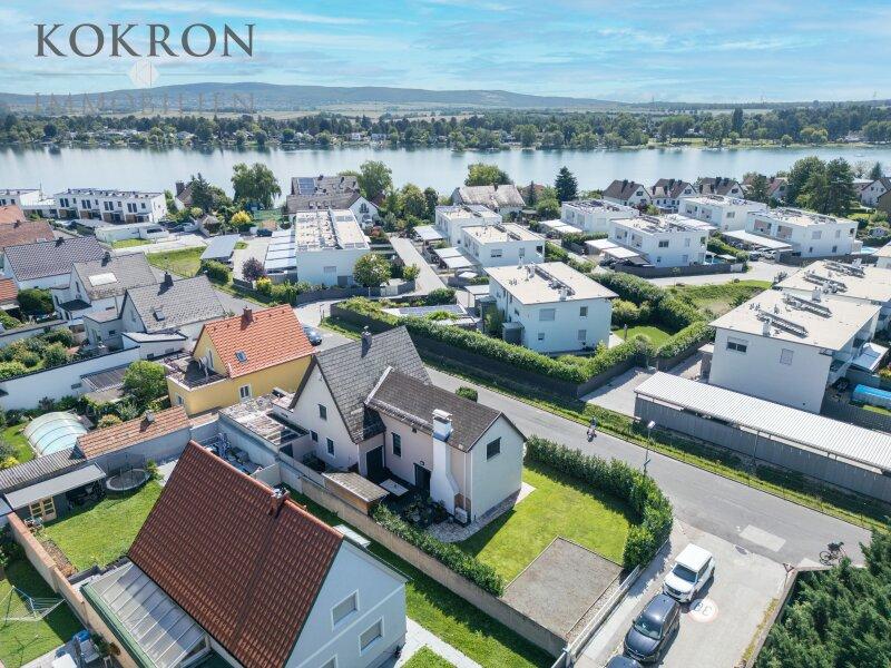 Das Haus in unmittelbarer Nhe zum Neufeldersee