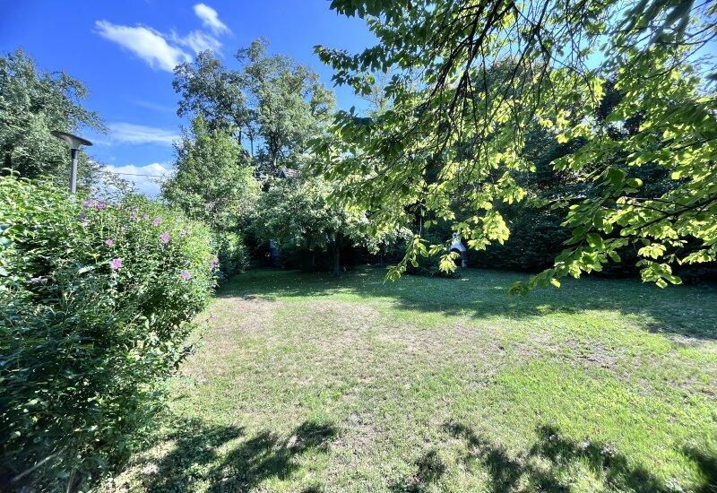 der Garten Richtung Ost