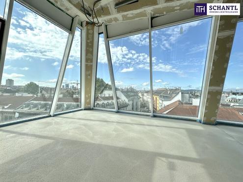 Welch grandioser Panoramablick! Großzügige drei Zimmer, mit 2 kompakten Terrassen und bester Lage!