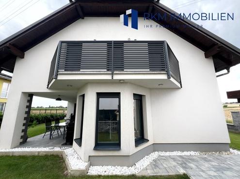 Luxurises Einfamilienhaus in Gerasdorf: 6 Zimmer, 207m, Terrasse & Balkone!