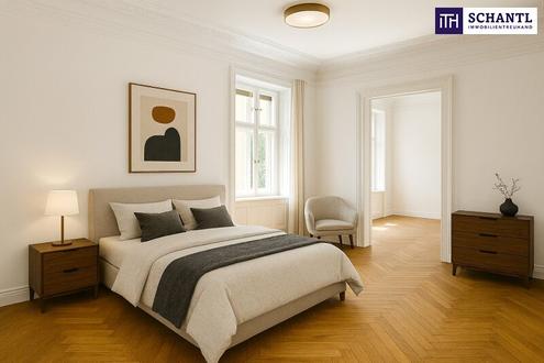 Stilvolles Wohnen in Bestlage - Erstbezug in Grinzing! Frisch saniertes Altbaujuwel + Tolle Lage und Anbindung + Perfekt aufgeteilte 3 Zimmer! Worauf warten Sie