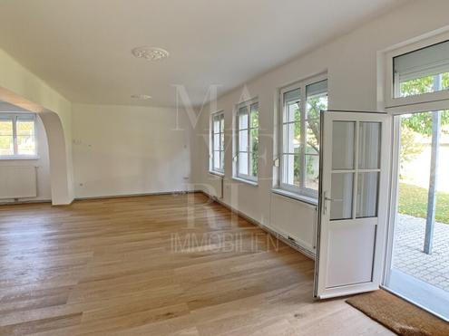 Neubauwohnung mit großer Gartenterrasse und Gartenbenützung, Grünruhelage