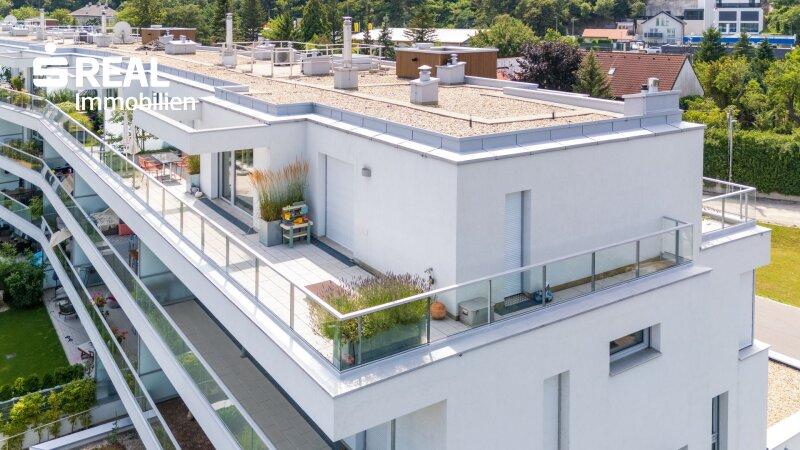 Terrasse von oben