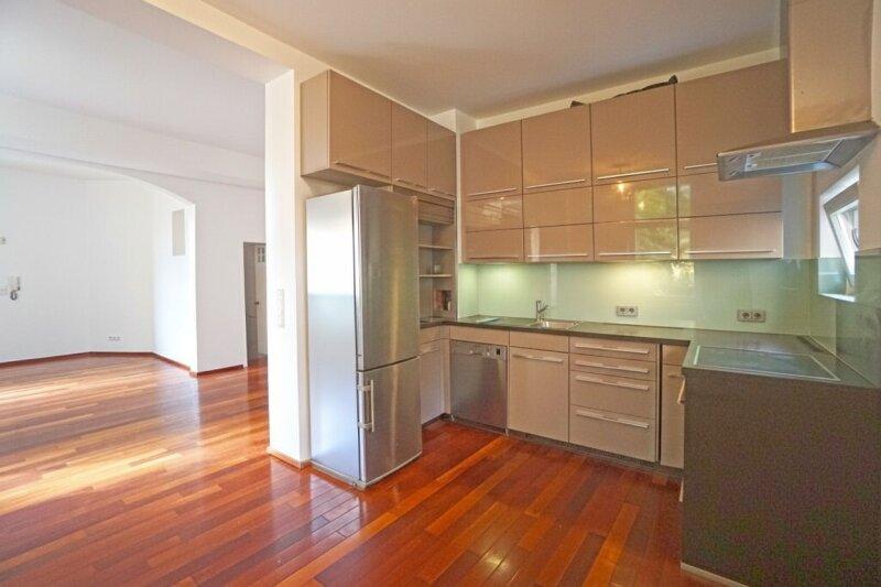 K�che Richtung Wohnzimmer